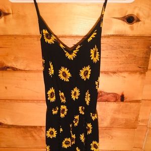 Black Sunflower romper
